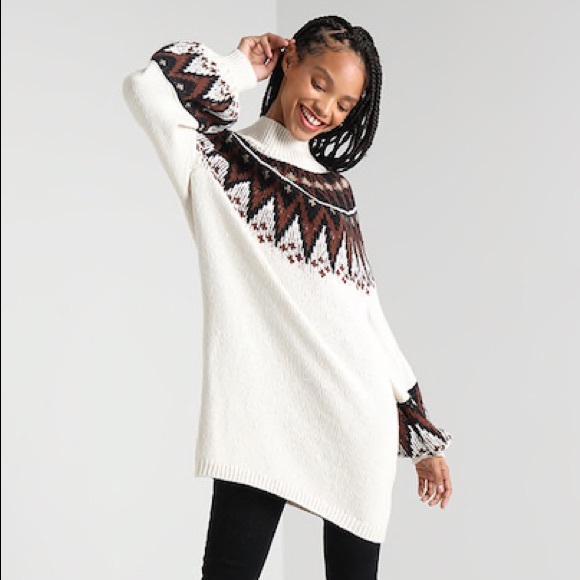 free people scotland sweater dress